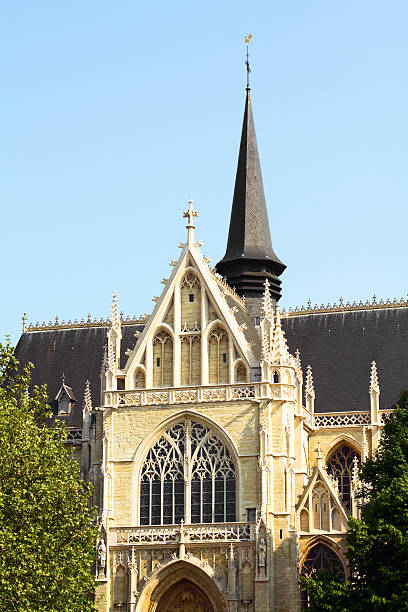 istock Church of Our Lady at square Sablon 183843638