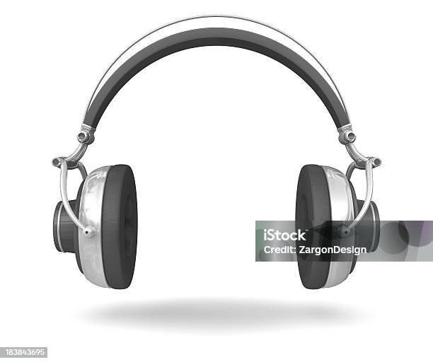 Headphones Stock Photo - Download Image Now - Headphones, Cut Out, White Background