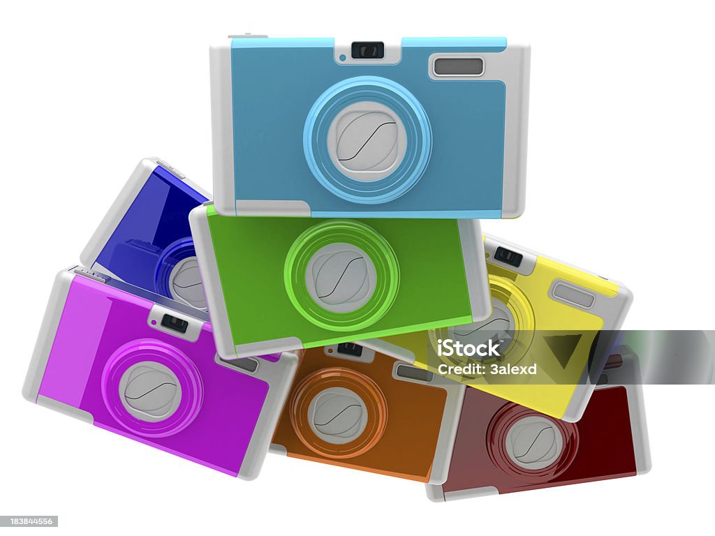 Câmeras digitais - Foto de stock de Criação Digital royalty-free