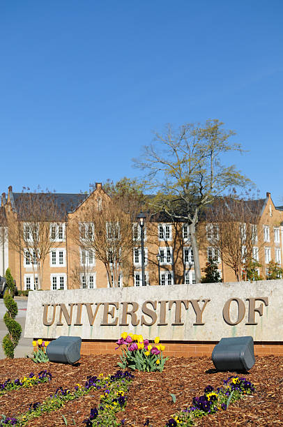 istock University of sign with copy space above lecture hall 183844782