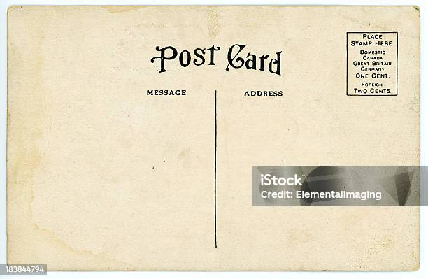 Imagen De Fondo Retro Vintage Postal De Antigüedades De Respaldo Foto de stock y más banco de imágenes de Abstracto
