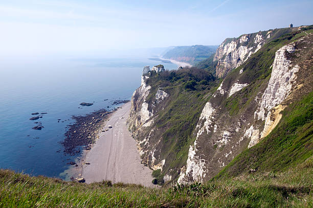 Devon: Unesco Jurassic coastline stock photo