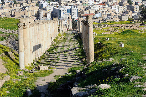 istock The South Decumanus in Jerash. Jordan 183846047