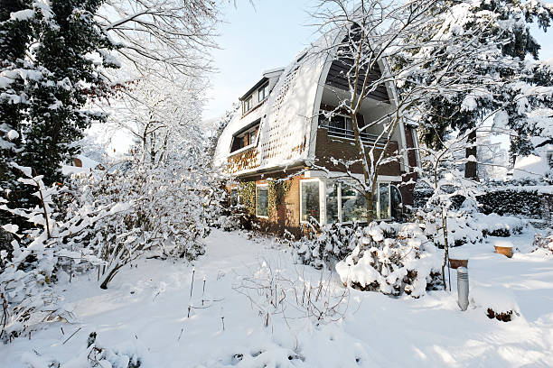 istock dutch house in winter 183846856