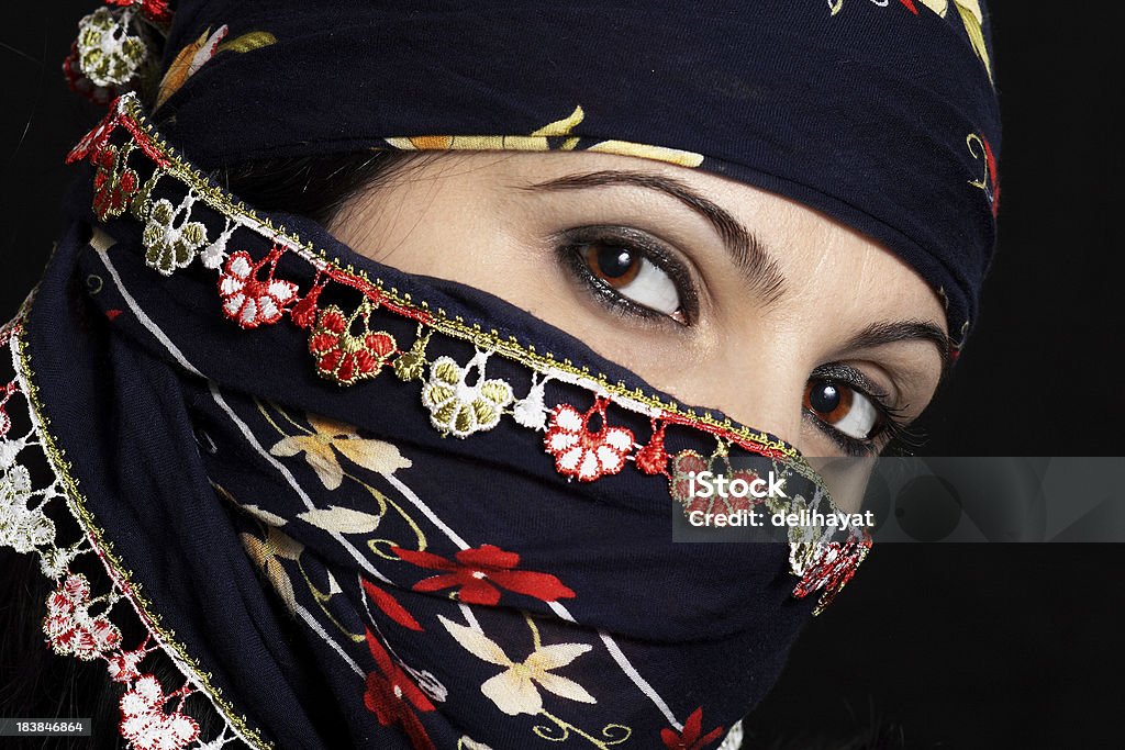 Mulher muçulmana - Foto de stock de 20 Anos royalty-free