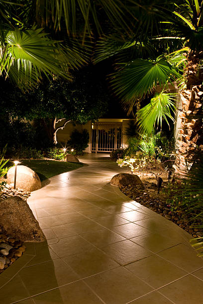 istock Entryway at House In Palm Springs 183847322