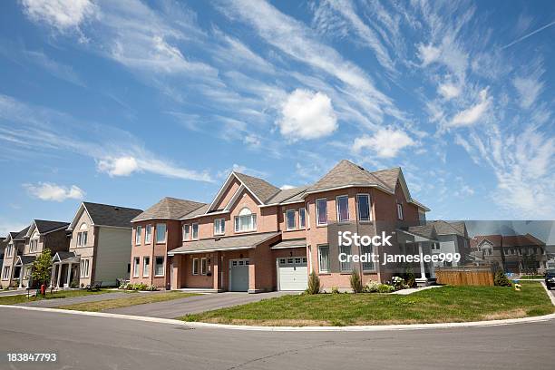 Townhouses Stock Photo - Download Image Now - Ottawa, House, Residential Building