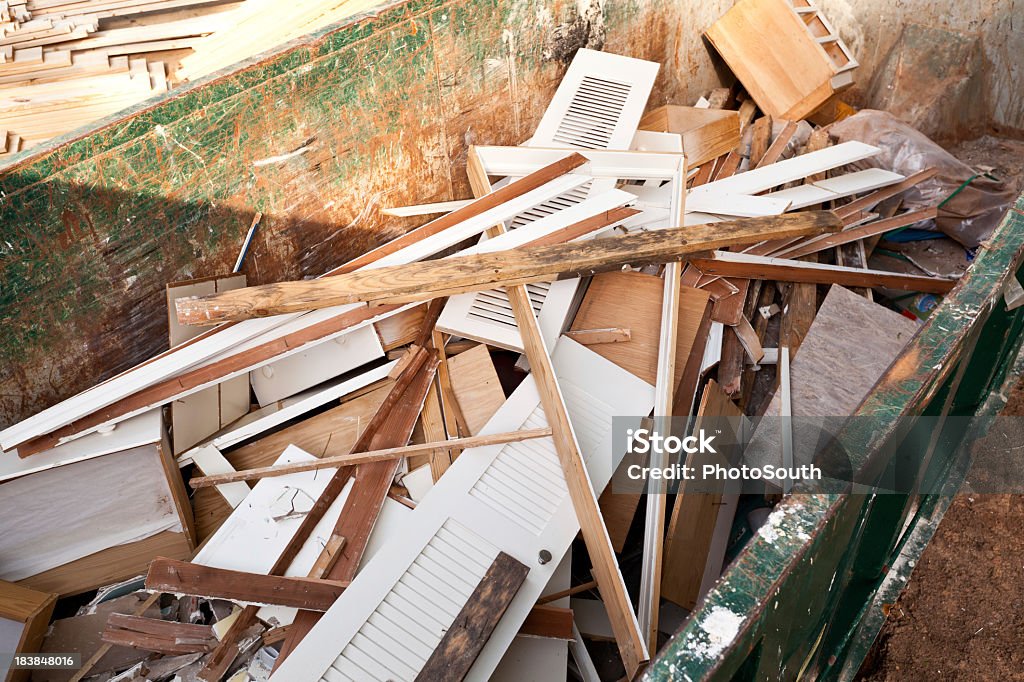 Construção de lixo - Foto de stock de Faça você mesmo royalty-free