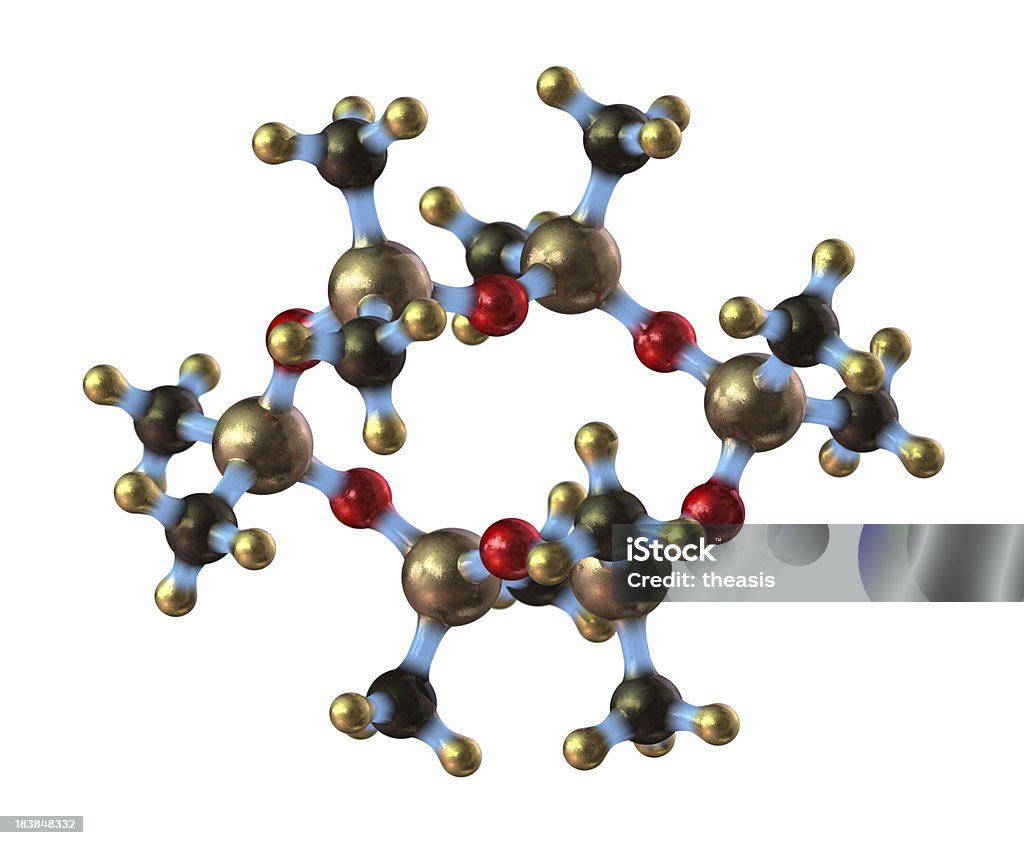 Molécule en Silicone - Photo de Silicone libre de droits