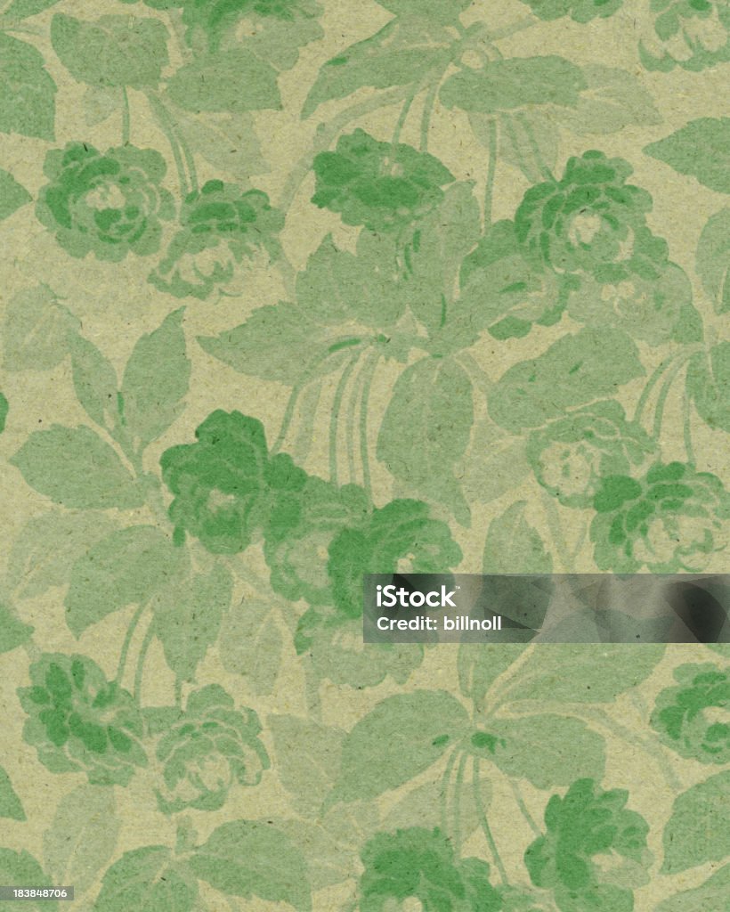 Livre vert avec un motif floral - Photo de Couleur verte libre de droits