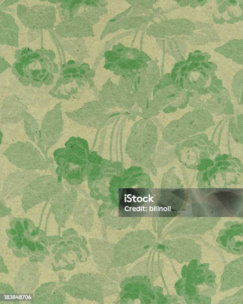 Photo libre de droit de Livre Vert Avec Un Motif Floral banque d'images et plus d'images libres de droit de Couleur verte - Couleur verte, Motif, Papier peint