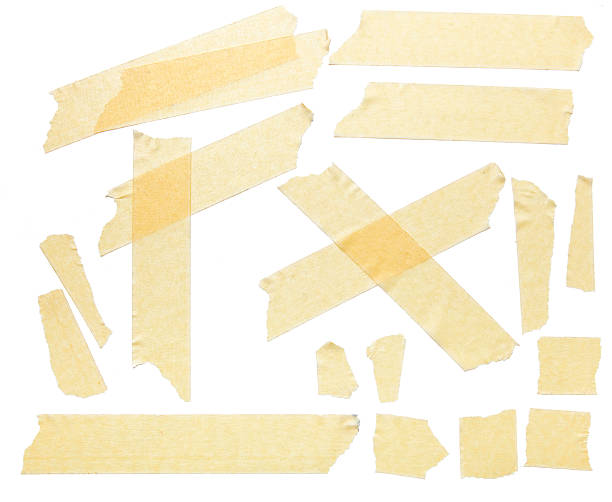 istock Masking tape pieces crossing each other 183848808