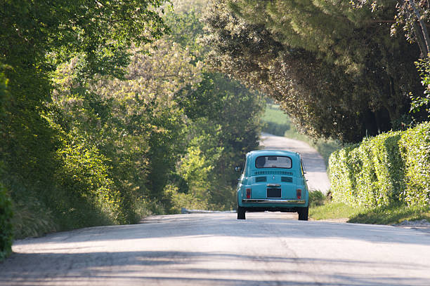 istock Old vintage small italian car 183849462