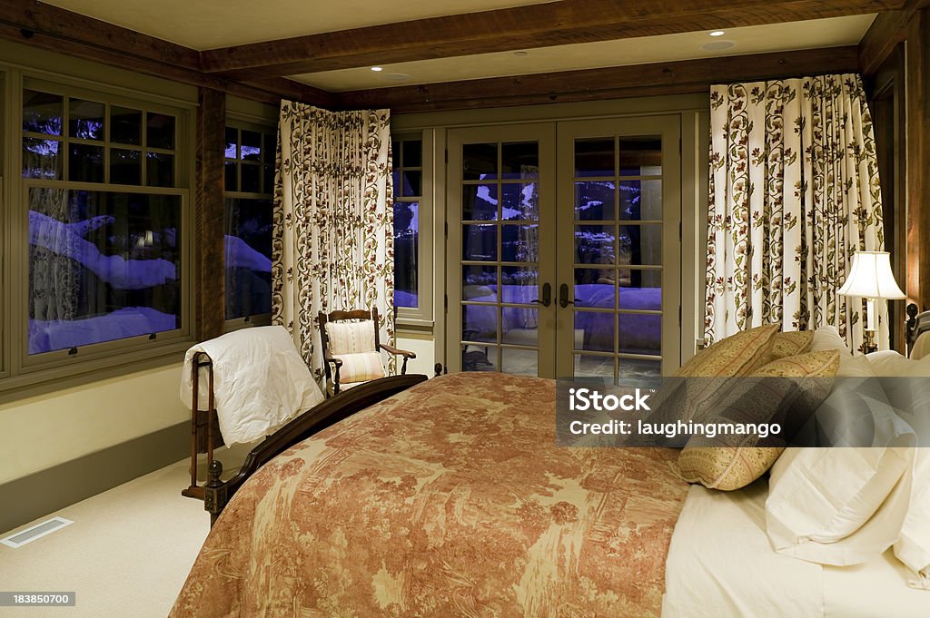 bed and breakfast bedroom bedroom in bed and breakfast home interior Architectural Feature Stock Photo