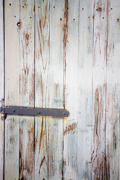 istock Old Wood Door 183851144