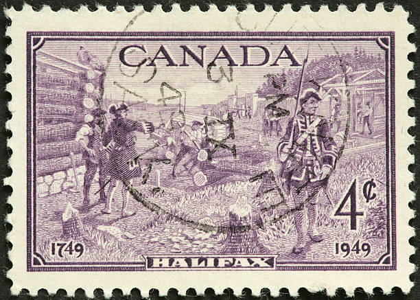 istock Halifax, Canada being built in the 18th century 183851387