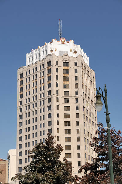 istock Skyscraper in Detroit, Michigan, USA 183851487
