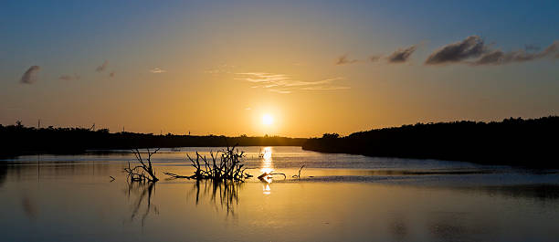 istock Sunset at Sandy Point Pond, Little Cayman 183851645