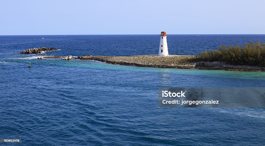 Faro de nassau, Bahamas - Foto de stock de Bahamas libre de derechos