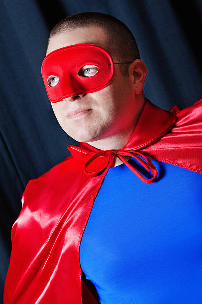 istock Superhero Looking Ahead in the Distance 183854185