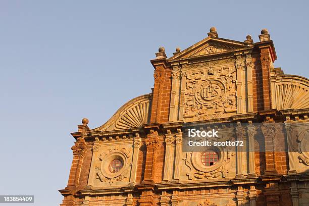 Basilica Di Bom Jesus Goa - Fotografie stock e altre immagini di Architettura - Architettura, Balcone, Basilica