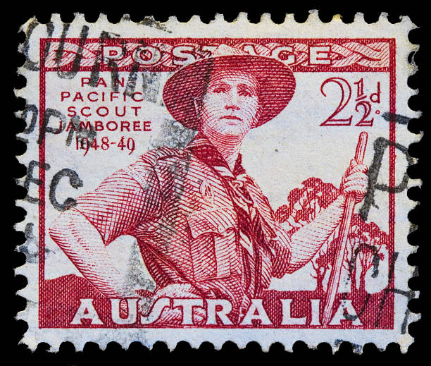 istock Pan Pacific Scout Jamboree - 1948-49 Postage Stamp (Australia) 183854560