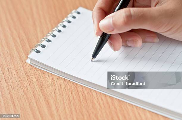 Note Taking Stock Photo - Download Image Now - Arts Culture and Entertainment, Ballpoint Pen, Beauty