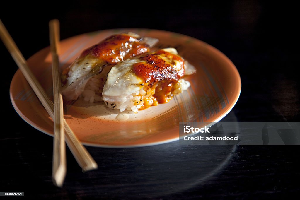 Aburi sushi - Lizenzfrei Ansicht aus erhöhter Perspektive Stock-Foto