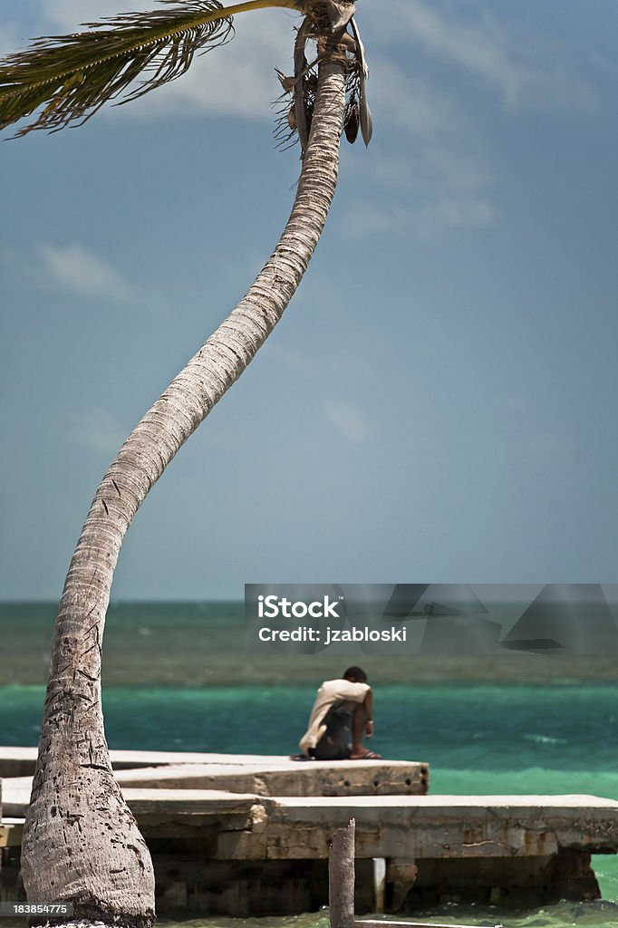 Muelle contemplación - Foto de stock de Adulto libre de derechos