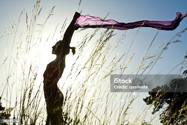 Foto de Silhueta De Desfrutar A Natureza Vida e mais fotos de stock de Adulto - Adulto, Alegria, Amor