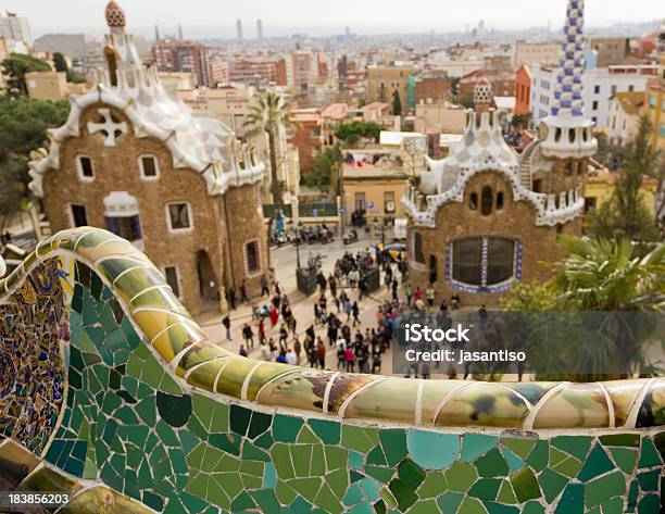 Park G252ell Stock Photo - Download Image Now - Abstract, Antoni Gaudí, Architecture