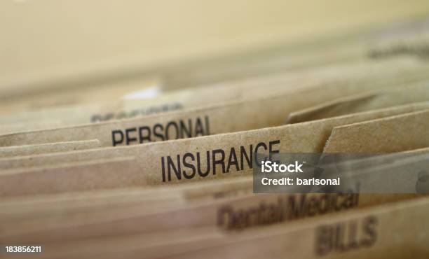 Versicherung Stockfoto und mehr Bilder von Versicherung - Versicherung, Versicherungsagent, Aktenordner