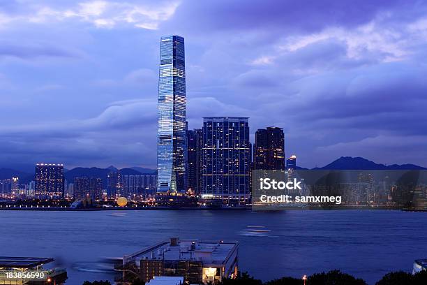 International Commerce Centre Hong Kong Stockfoto und mehr Bilder von Hongkong - Hongkong, West-Kowloon, Stadtsilhouette