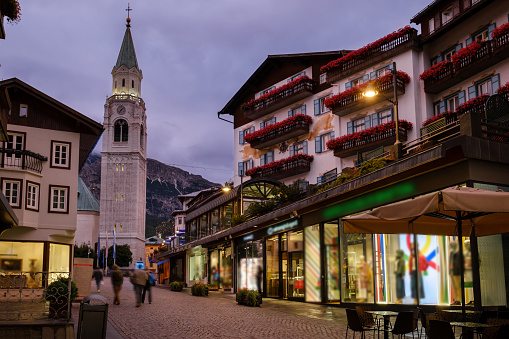 Italian town in Dolomiti