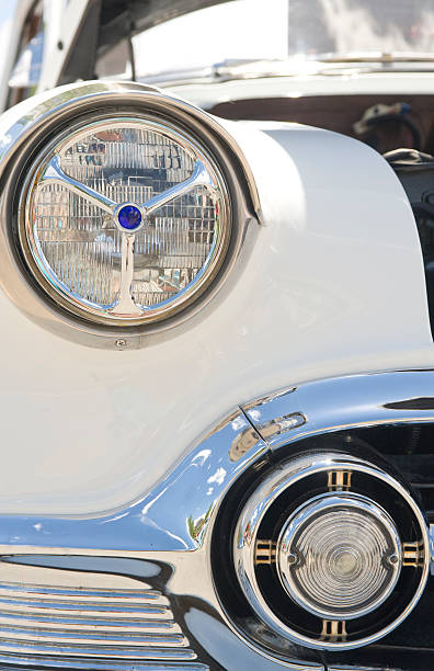 istock Headlight of a 1953 Automobile 183856814
