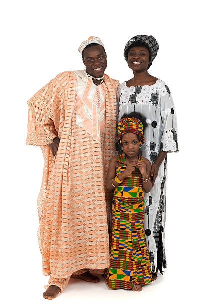 Ghana cultural clothing African is traditional clothing. ghana photos stock pictures, royalty-free photos & images
