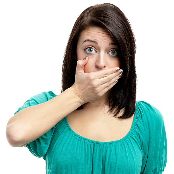 istock Shocked Young Woman Covers Her Mouth 183859709