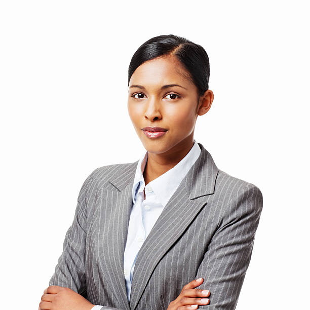 istock Confident Young Businesswoman - Isolated 183860474