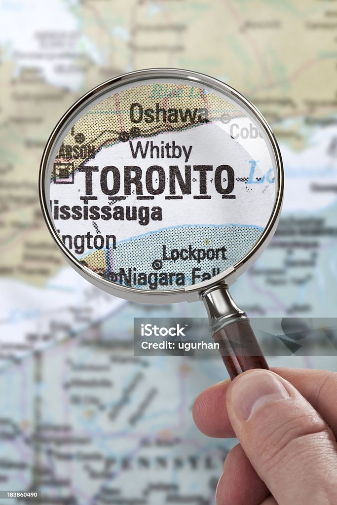 Destinazione-Toronto - Foto stock royalty-free di Affari