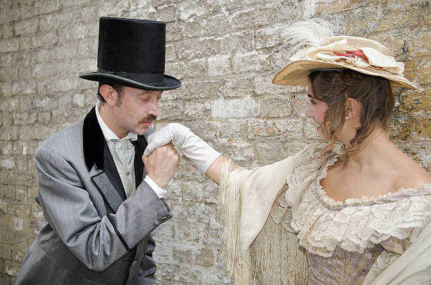 istock Victorian Man Kissing Her Hand 183861061