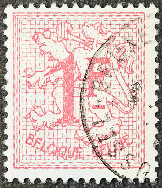 istock Belgium Coat of Arms Postage stamp 183861208