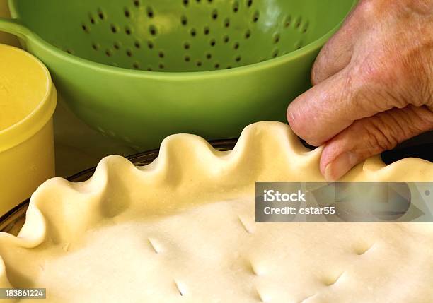 Kulki Pie Crust Edge - zdjęcia stockowe i więcej obrazów Chrupkie ciasto - Chrupkie ciasto, Ciastko, Deser