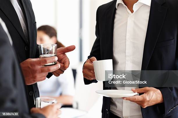 Business People Having Water And Coffee Stock Photo - Download Image Now - Adult, Business, Business Person