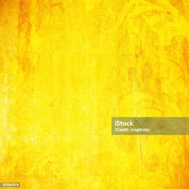 Fondo Floral Grunge Con Espacio Para Texto Foto de stock y más banco de imágenes de Amarillo - Color - Amarillo - Color, Pincelada, Abstracto