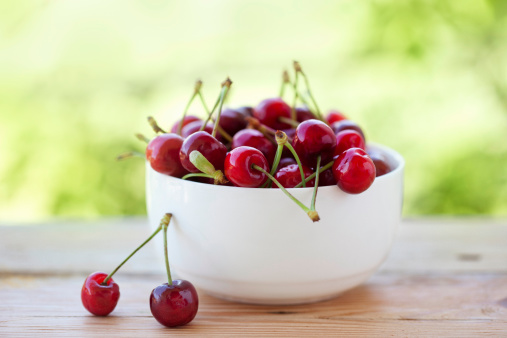 Fresh cherries