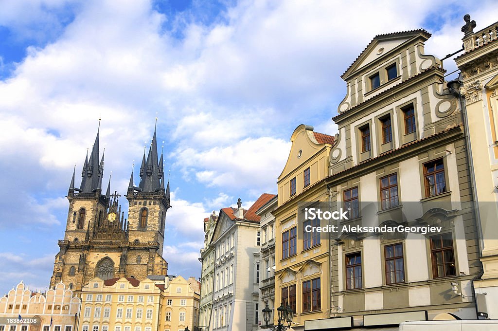 Altstadt-Platz in Prag, Tschechische Republik - Lizenzfrei Altstadt Stock-Foto