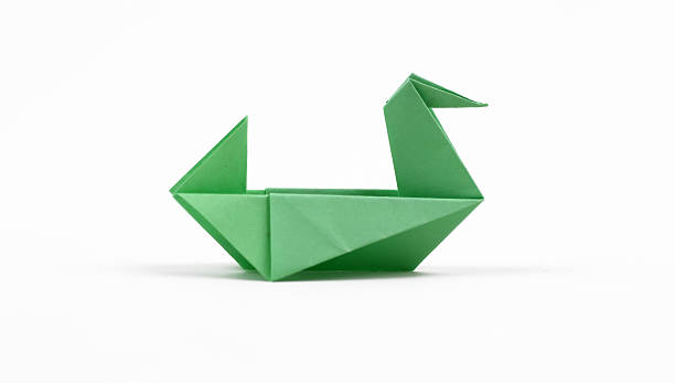 Origami Duck Stock Photo - Download Image Now - Origami, Bird, Animal -  iStock