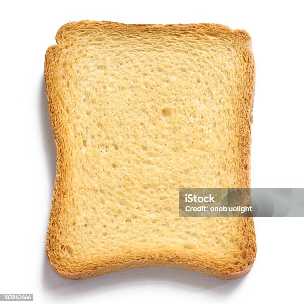 Francuska Grzanka Na Białym Tle - zdjęcia stockowe i więcej obrazów Tost - Tost, Opiekane jedzenie, Pieczywo