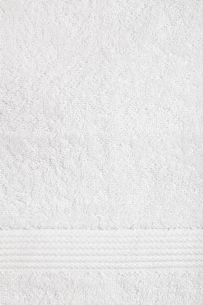 白いタオルの背景 - タオル ストックフォトと画像