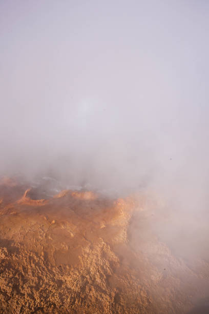 El Tatio geyser valley in Atacama desert